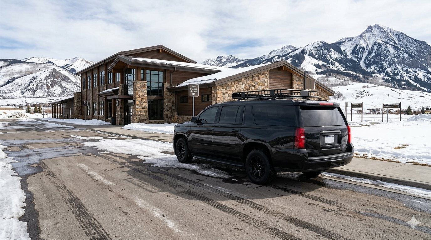 GUC airport private transfer to Crested Butte