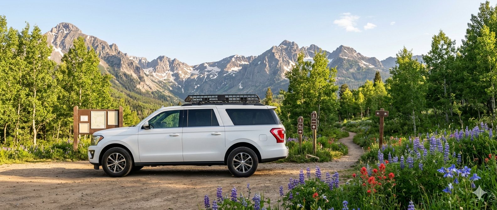 Private vehicle service for summer hiking routes near Crested Butte